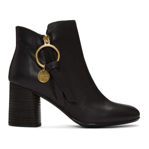 see by chloe louise ankle boots|see by CHLOE. louise boots.